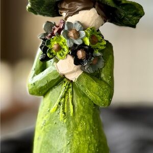 Witch Green Lady Figurine